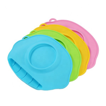 Silicone Suction Bowl Kids Placemat For Baby